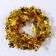 Wire for crafts and decor "Snowflake" length - 5 meters, gold color