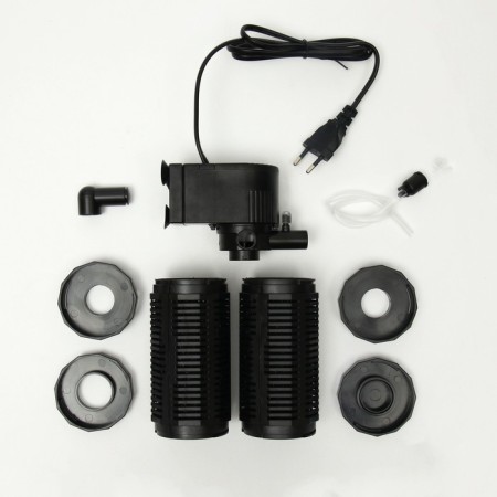Internal filter Hidom AP-1600L, 1200 l/h, 25 watts, two-chamber-2