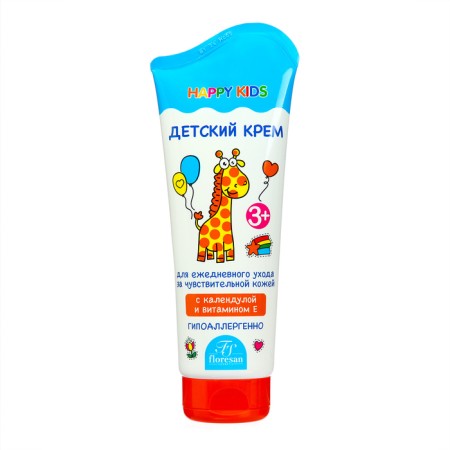 Children's cream, hypoallergenic Floresan "with calendula extract and vitamin E" 200ml