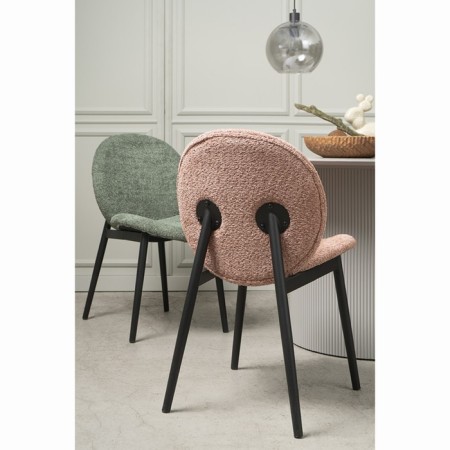 Bente chair, 490 × 620 × 860 mm, pink color-9