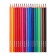 Pencils of 18 flowers Erichkrause, plastic, hexagonal, soft 2.6 mm neck, cardboard packaging, light sharpening, euro suspension