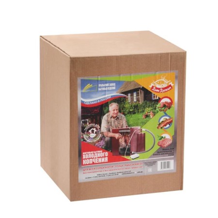 Cold smoking smoke "Dym Dymech" 01m, smoke generator, 32 l, brown-8