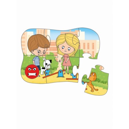 Набор из 5 пазлов «Радуга эмоций»-4