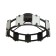 Chandelier G61241/9CF CF+WT, LED 9x4W 3000k, 1800lm, brown color