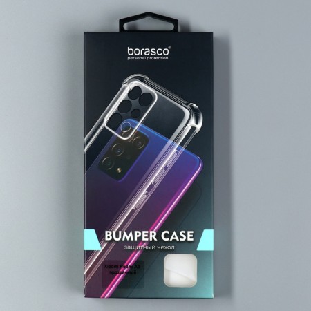 Borasco Mate case for Xiaomi Redmi A3, silicone, matte, transparent-3