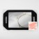 Mirror with handles, mirror surface 19 × 27 cm, black color