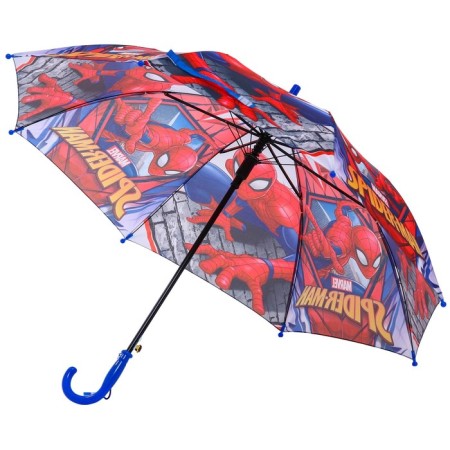 Children's umbrella. Spider man, red, 8 spokes d = 86 cm-6
