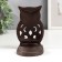 Cast iron candle for 1 candle "Little Eagle owl" 10.5x8x6.5 cm