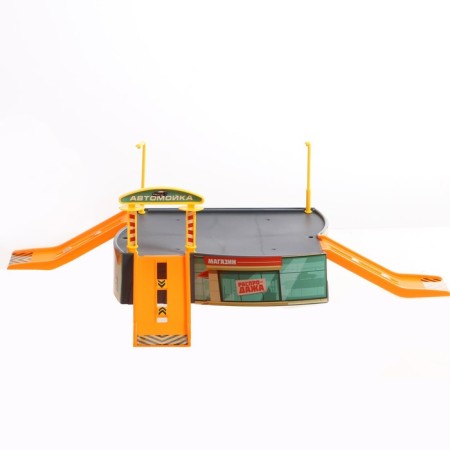 Children's garage "Parking", 1 racing car, accessories-4