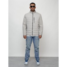 Male spring jacket, size 52, light gray color