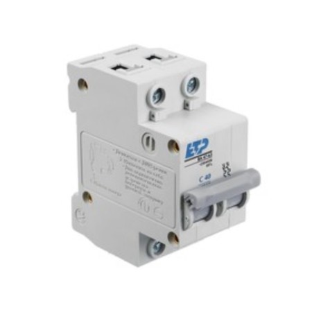 Aircraft switch VA 47-63, 2P 40A (C) 4.5KA ETP