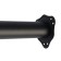 Furniture support, bar, tundra, 60x820 mm, black color