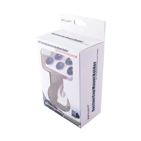 The phone holder for the windshield and the Skyway panel, on the suction cups, white-1