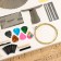 A set of tools and accessories for repairing guitar Music Life