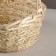 A set of baskets of 3 pcs, 45x36x16xh43cm, white, willow