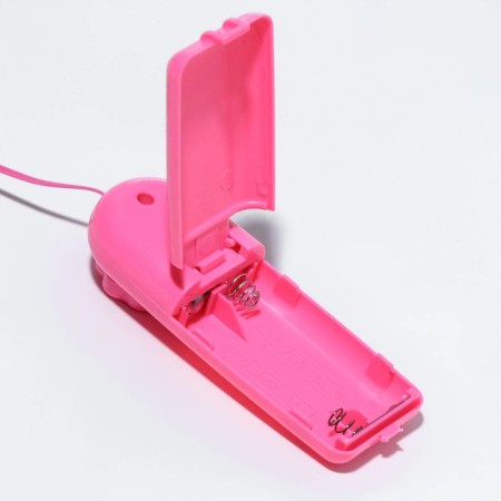Vibroyaite with a control panel, 5 x 2.5 cm, pink-1