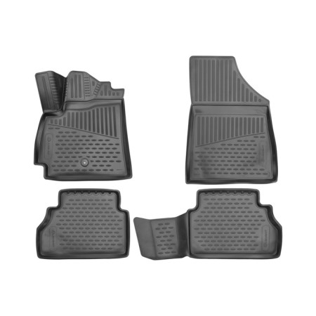 3D mats in the cabin for Chevrolet Tracker 2022-, SUV, 5 dv., 4 pcs.