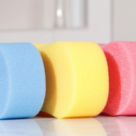 Body sponge "Mood", 19 × 10 × 6 cm, color mix-3