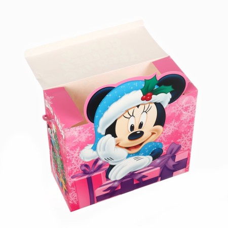 Package-Korobok, New Year's "The best girl", 27 x 23 x 12 cm, Minnie Mouse-4