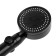 Shower watering can Zein Z3539, D = 90 mm, 5 modes, button "Stop", removable top, black