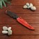 Souvenir wooden knife 1 modification, 5 flowering in the packing, mix