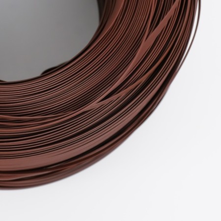 Artificial rattan 6 mm 500 m wave (chestnut)-1