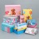 Set of boxes 10 in 1, gift packaging, “dear wishes”, 12 x 7 x 4 - 32.5 x 20 x 12.5 cm