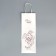Gift package for a bottle, packaging, "for you", white craft, 13 x 36 x 10 cm