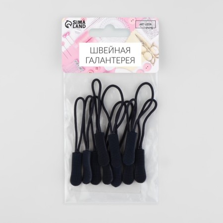 Poller for lightning, 2.5 cm, 6 × 0.8 cm, 10 pcs, dark blue color-4