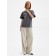 Women's T-shirt with rhinestones Mist, gray, r.-r. L.