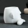 Kashpo - Organizer "Polit" White, 12.5x8.5x14.5cm