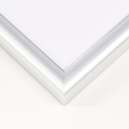 Photo frame Plastic "Mira" 21x30 cm, 421 silver (plastic screen)-3