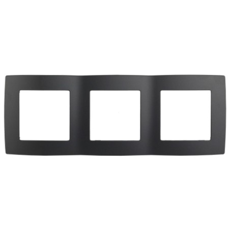 The frame for the circuit breaker for 3 posts, era12, anthracite
