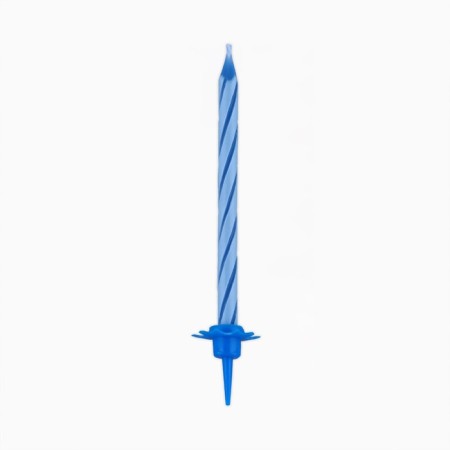 Candles for a cake in a set with a spatula for the cake "Happy Birthday", a red shoulder blade.-5