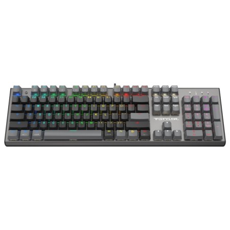Keyboard A4Tech FSTYLER FS100 Neon Mechanical Black USB For Gamer LED (FS100)-6