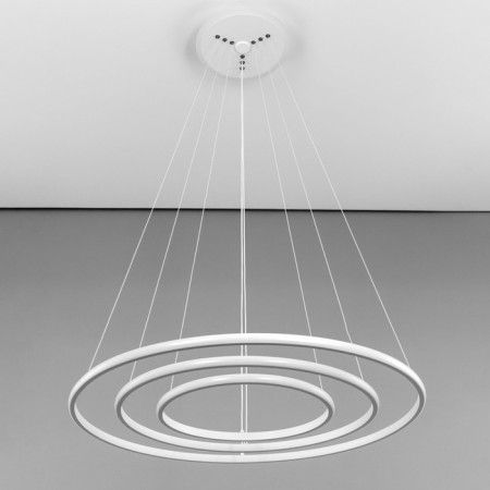 Suspended Citilux “Neon Smart” CL731A090E 80x80x40 cm, 3x36.7W, LED, white color-20