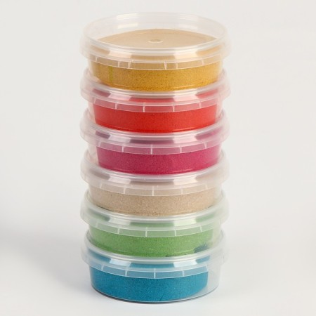 Cosmic sand, in a set of 6 pcs. 150 g, mix-7
