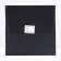 Packet for cake, black, 20 x 20 x 20 cm