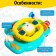 Musical steering wheel "Little Capture", light, sound effects