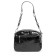 Bag Cross-Body Women's, genuine leather, Polina & Eiterou Black, 24x9x16 cm