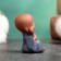Figure "Little Buddha in thought" 4.5x3.5cm