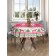 The tablecloth “Deer in snowflakes”, round, Saten, D = 150 cm