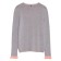 Female jumper in a rut with ruffles CONTE ELEGANT, size M, color Light Grey-Peach