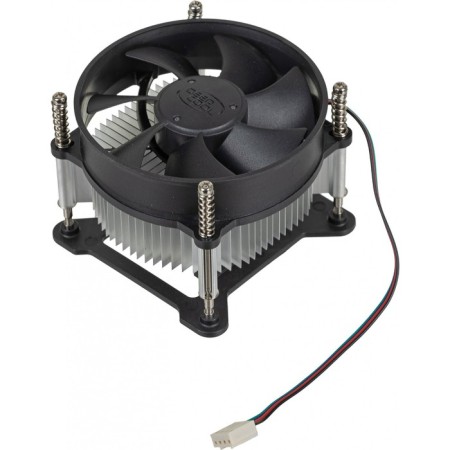 Кулер Deepcool CK-11508 PWM, Soc-1151/1200, 4-pin, 17-30dB, Al, 65W, 245 гр, Ret-5