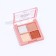 Palette of eye shadow, with sparkles, 4 colors