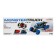 Radio -controlled jeep 6x6, 1:18, works on the battery, the color is blue