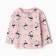 Longsliv children, pink/kitty color, height 62 cm