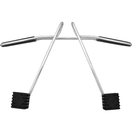 Car hanger 3D, universal, chrome-2