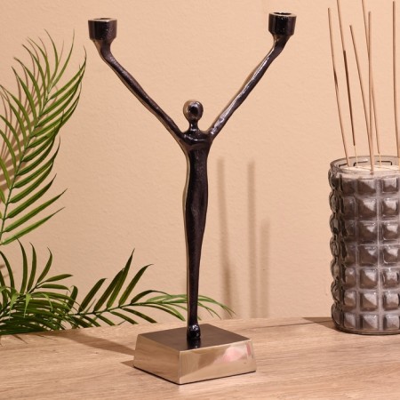 Summary for 2 candles "Lenny" 42 cm, metal-1