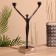 Summary for 2 candles "Lenny" 42 cm, metal